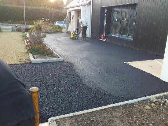 Travaux d'enrobé